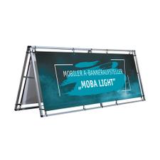 Mobilt A-Bannerställ "Moba Light"