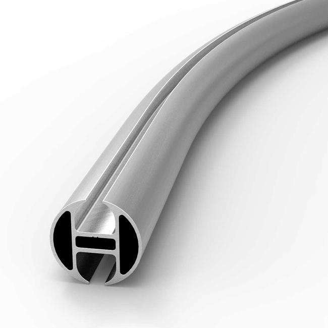 Aluminium-Kederskena Rund "Curve”
