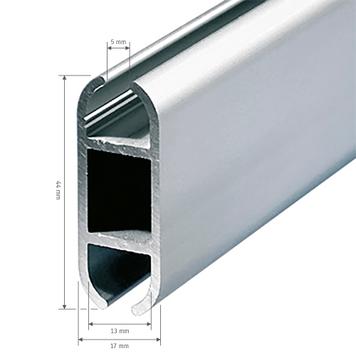 Aluminiumprofil "Rail", Platt