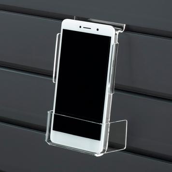 FlexiSlot® Slatwall för Smartphonehållare "Glabra"