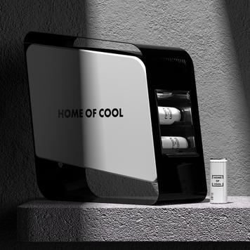 POS Cooler "Home of Cool", Kylvitrin