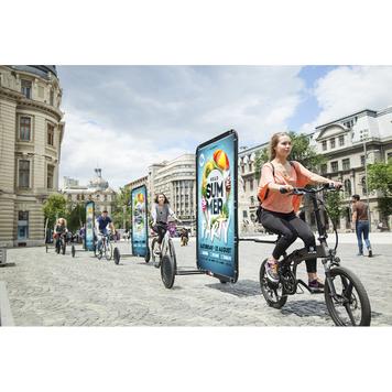Reklamvagn för Cyklar "Clever"