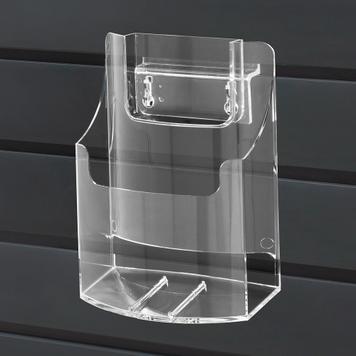Broschyrhållare "Perfekt“ för Slatwall System