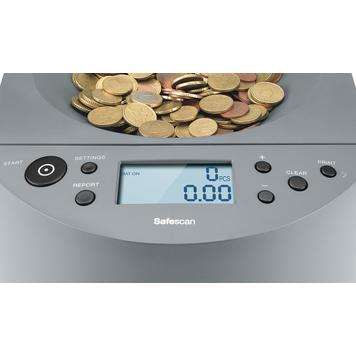 Safescan 1450 Mynträknare och Sorterare för Euro