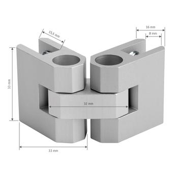 Förbindelseelement av Aluminium, Flexibel